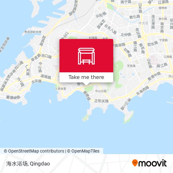 海水浴场 map