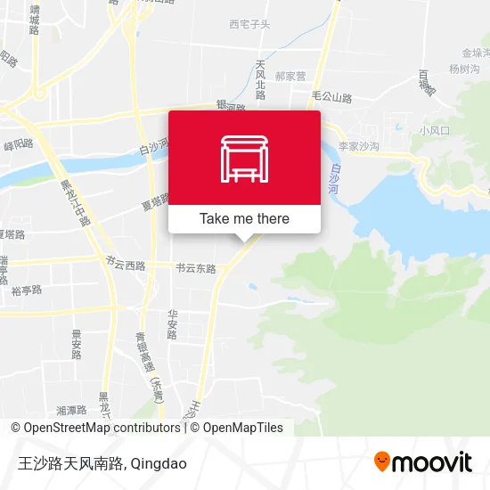 王沙路天风南路 map