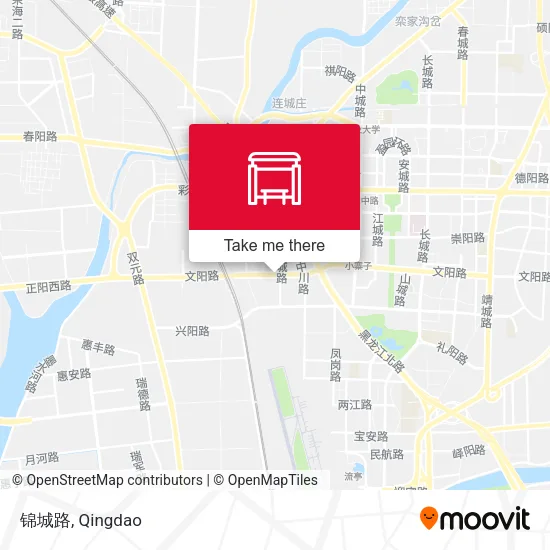 锦城路 map