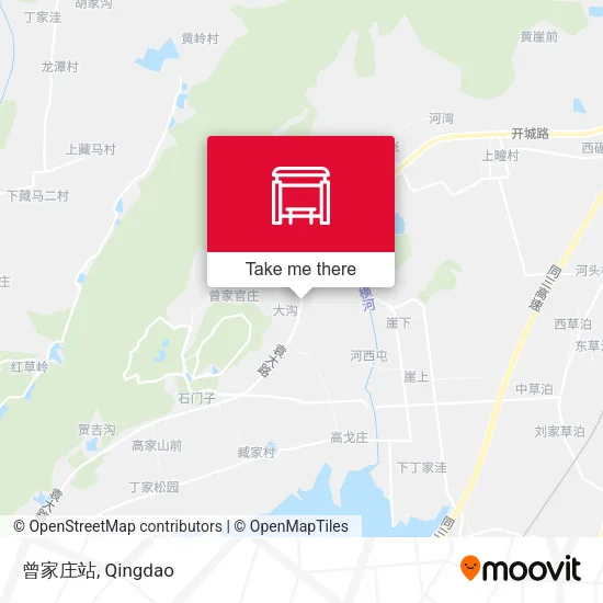 曾家庄站 map
