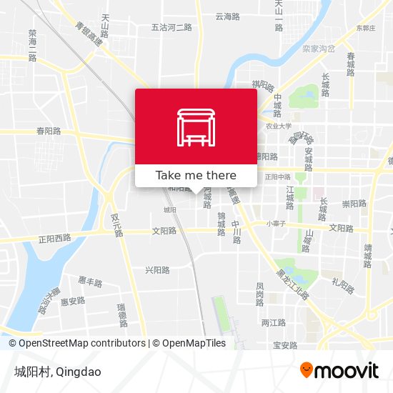 城阳村 map