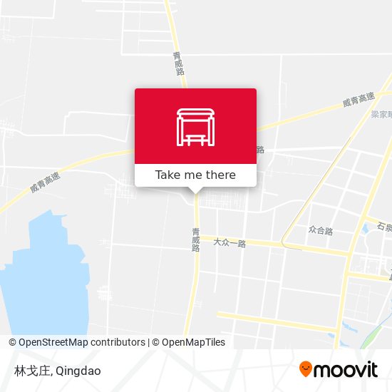 林戈庄 map