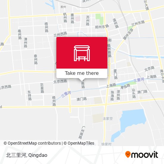 北三里河 map