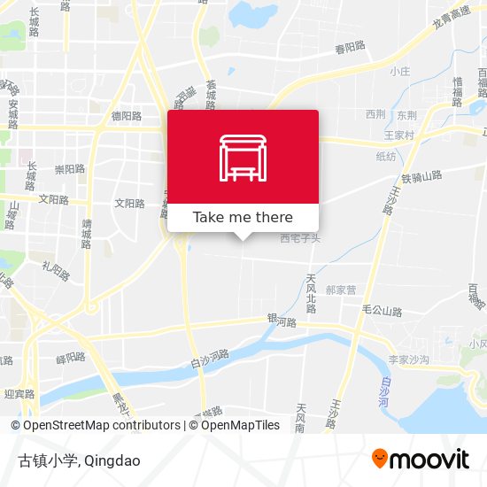 古镇小学 map