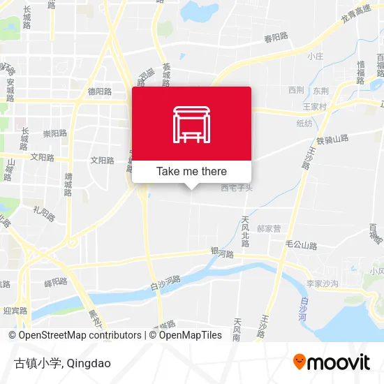 古镇小学 map