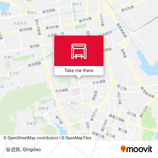 奋进路 map