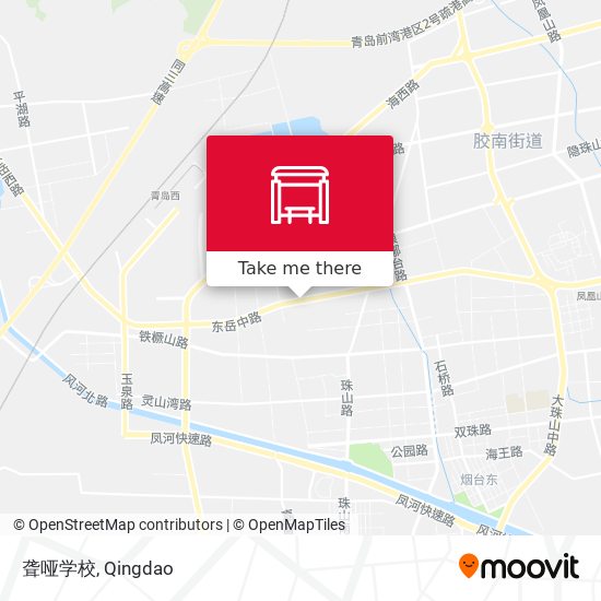 聋哑学校 map