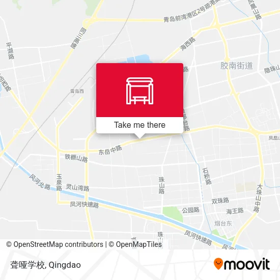 聋哑学校 map