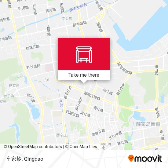 车家岭 map