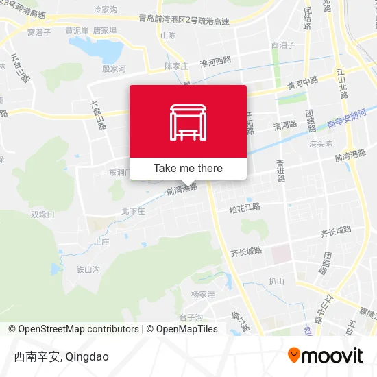 西南辛安 map