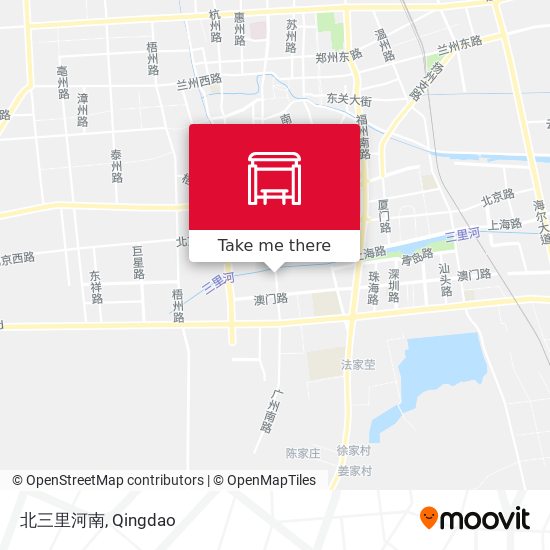 北三里河南 map
