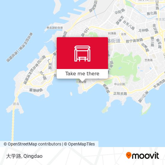 大学路 map