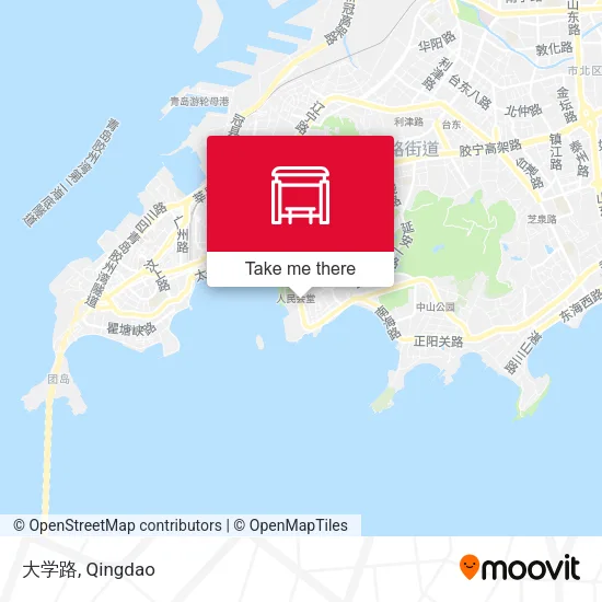 大学路 map