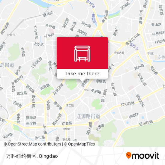 万科纽约街区 map