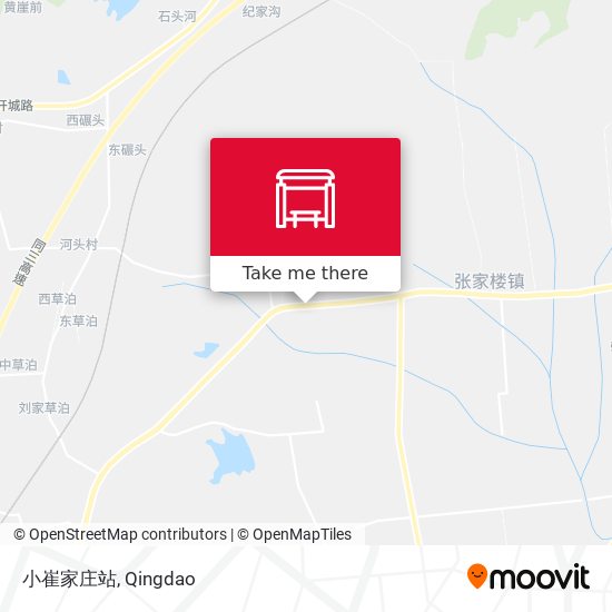 小崔家庄站 map
