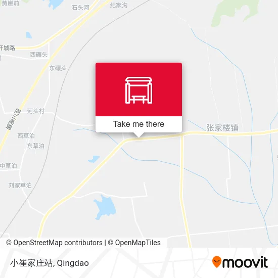 小崔家庄站 map
