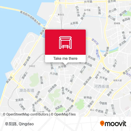 阜阳路 map