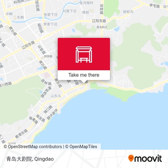 青岛大剧院 map