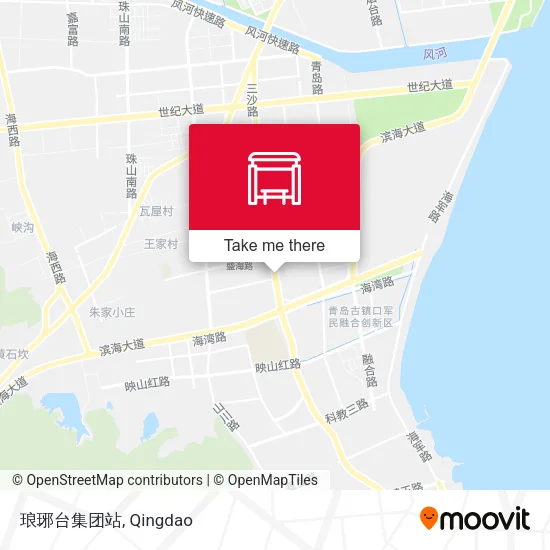 琅琊台集团站 map