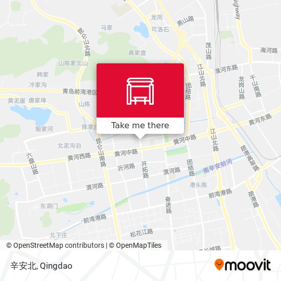 辛安北 map