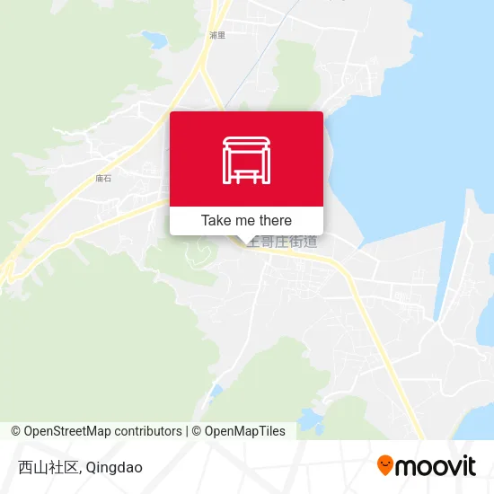 西山社区 map