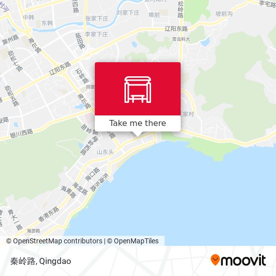 秦岭路 map