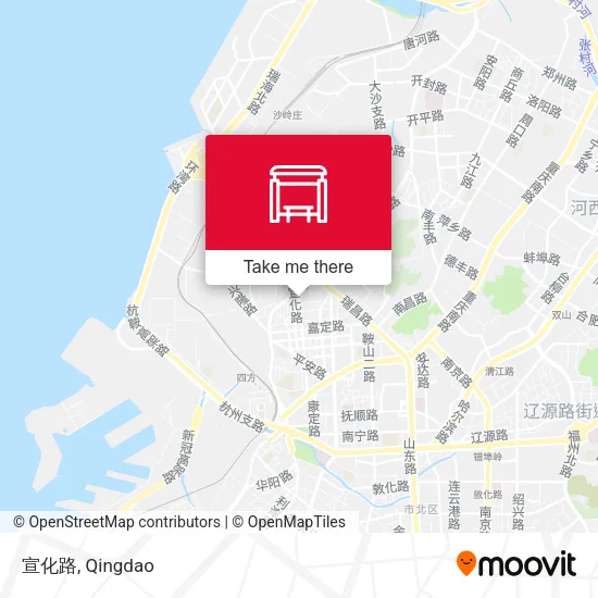 宣化路 map