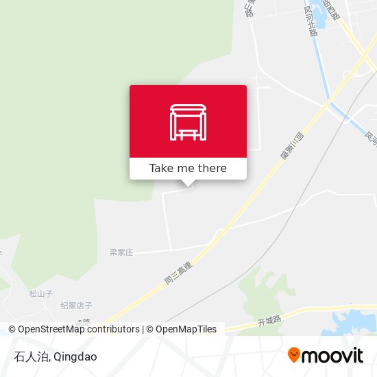 石人泊 map