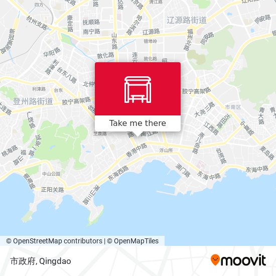 市政府 map