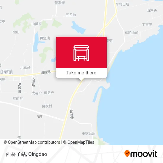 西桥子站 map