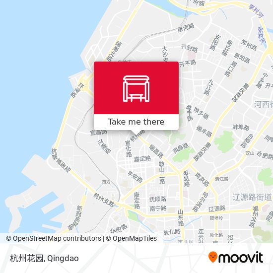杭州花园 map