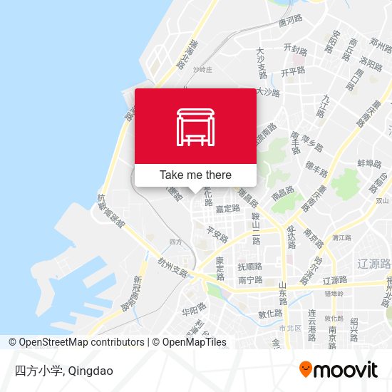 四方小学 map