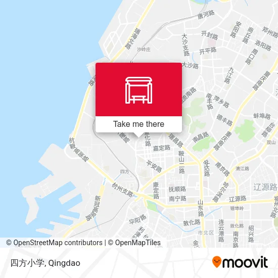四方小学 map