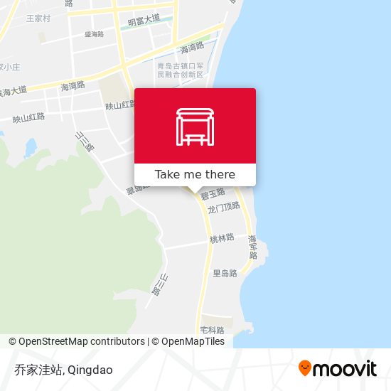 乔家洼站 map