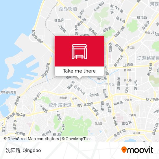 沈阳路 map