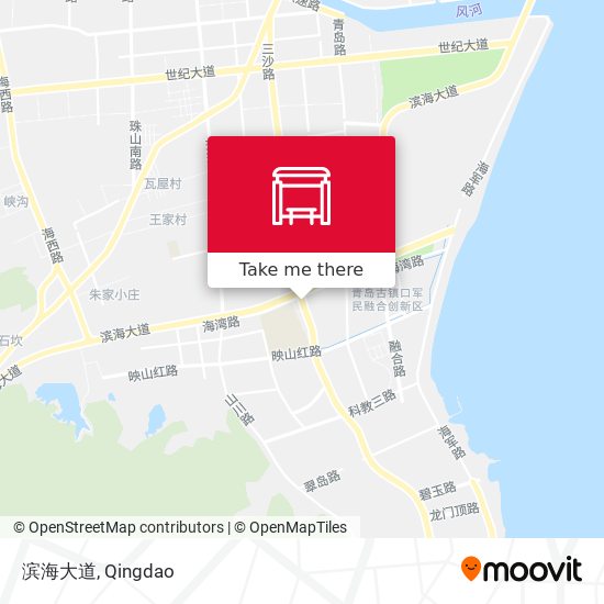 滨海大道 map