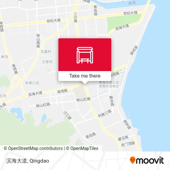 滨海大道 map