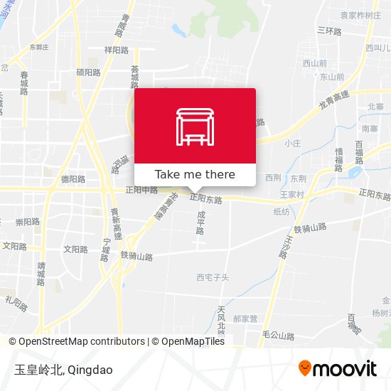 玉皇岭北 map