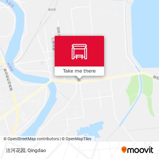 沽河花园 map