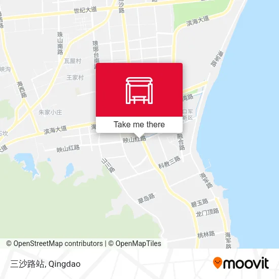 三沙路站 map