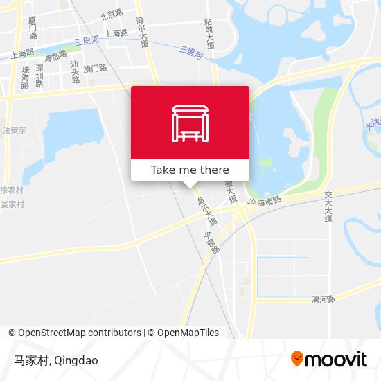 马家村 map