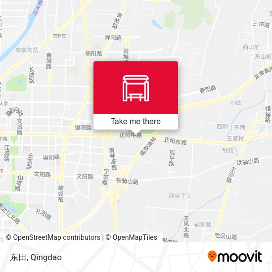 东田 map
