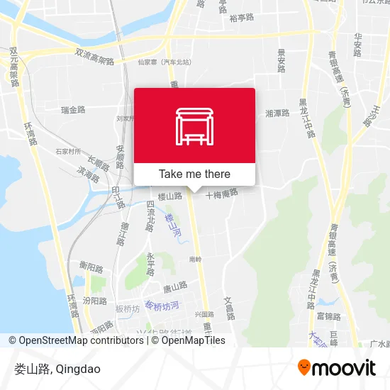 娄山路 map