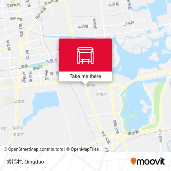 盛福村 map