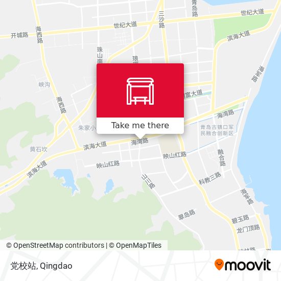 党校站 map