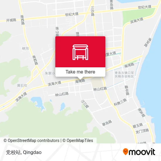 党校站 map