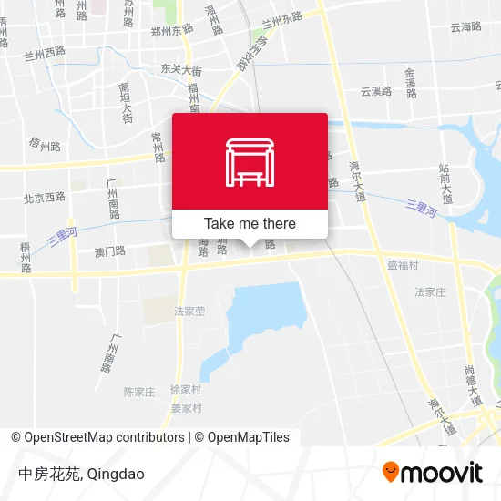 中房花苑 map