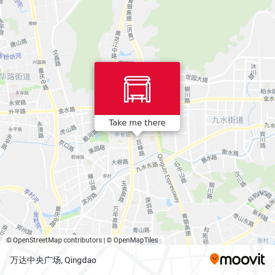 万达中央广场 map
