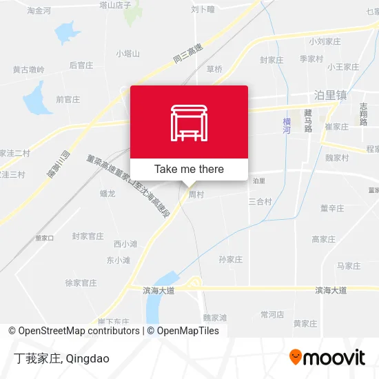 丁莪家庄 map