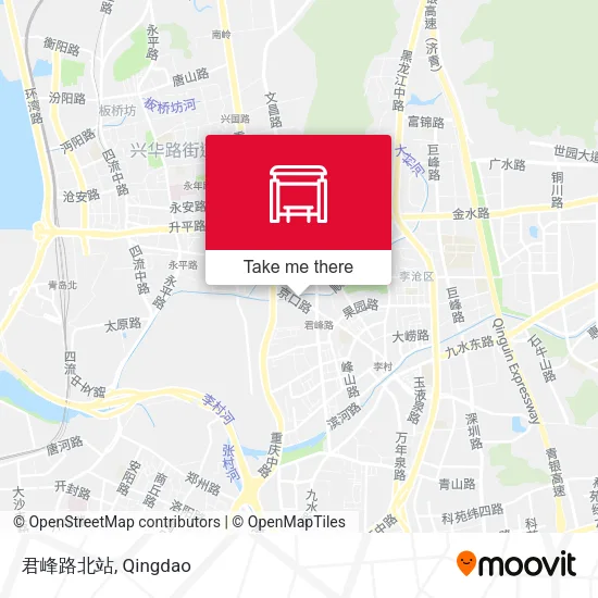 君峰路北站 map
